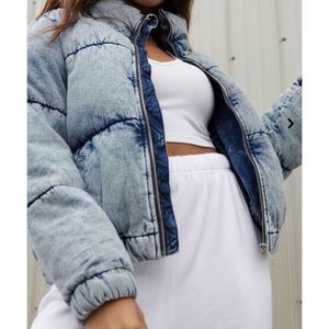 COPY - Denim Puffer Jacket